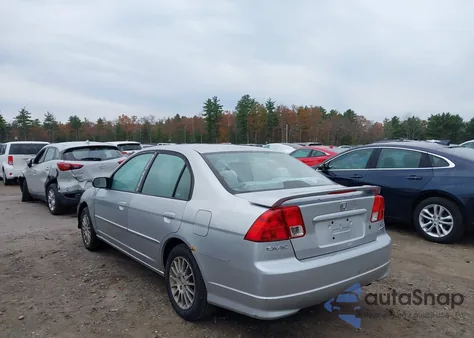 2005 Honda Civic Lx z USA, uszkodzony, nr VIN 2HGES16525H623343